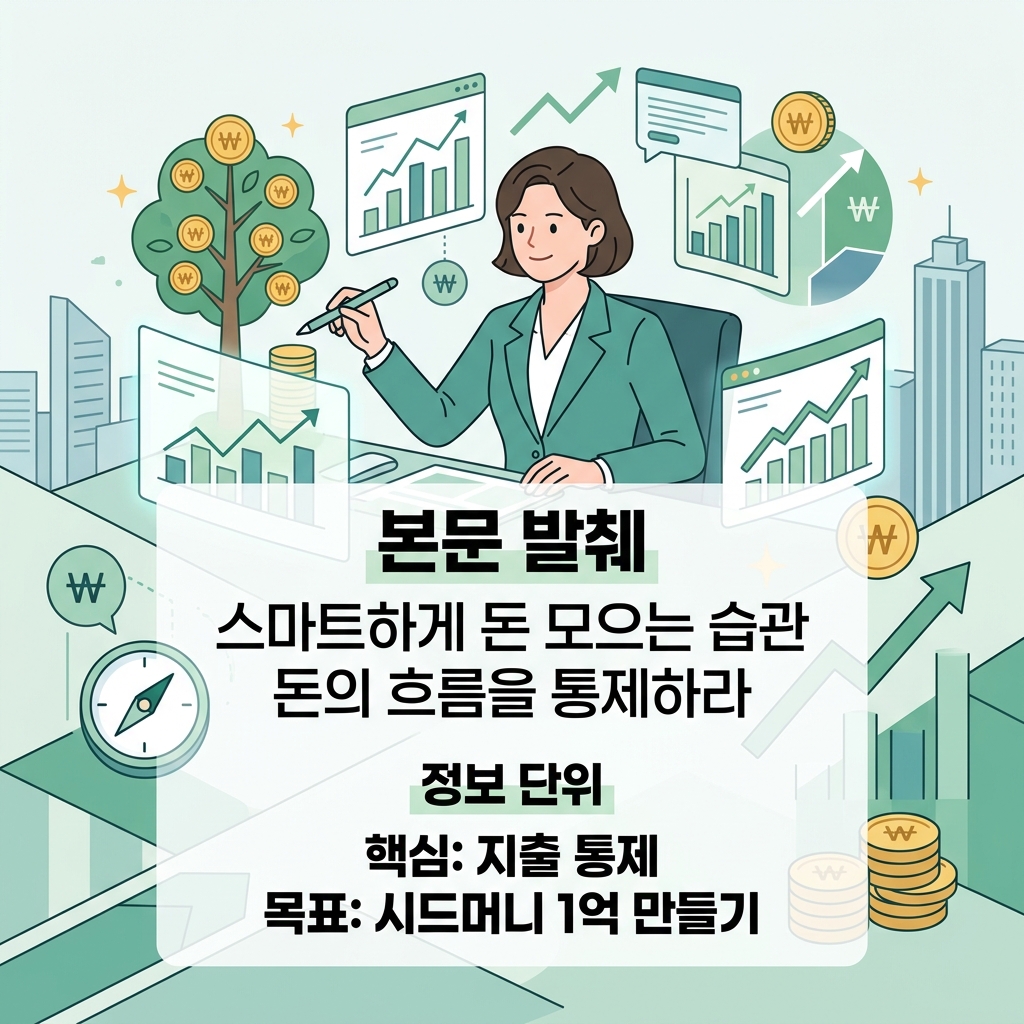 스마트하게 돈 모으는 습관 및 지출 통제